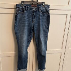 Judy Blue Dark Wash Boyfriend Jeans